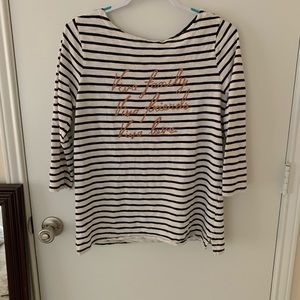 Oversized old navy three quarters shirt size M